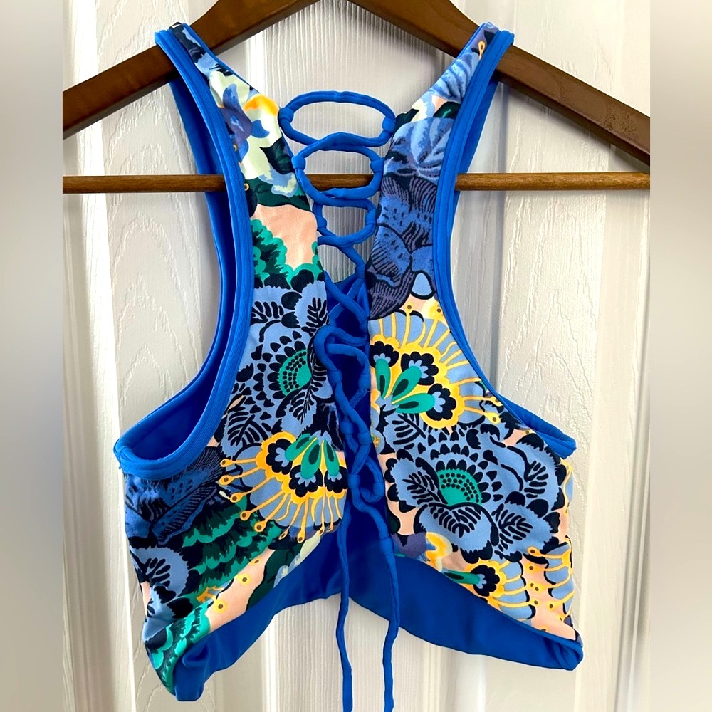 Maaji reversible floral Swim Top